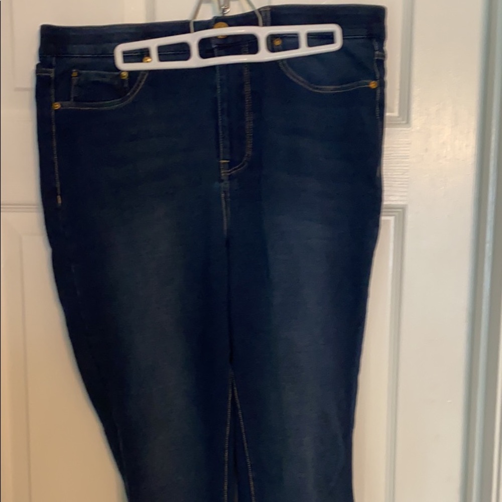 Seven7 Everyday Legging Blue Jean Colored